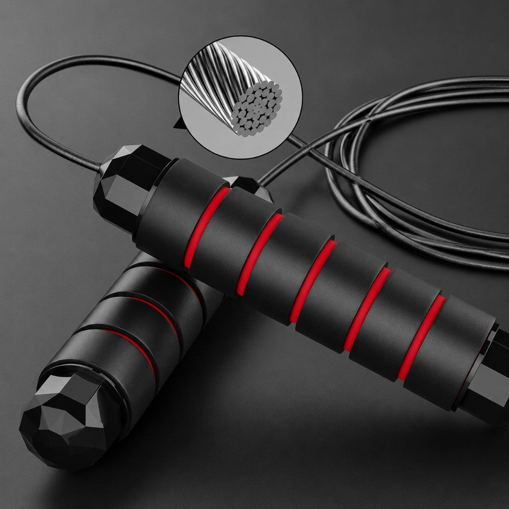 Boxystraps Speed Rope steel cable detail