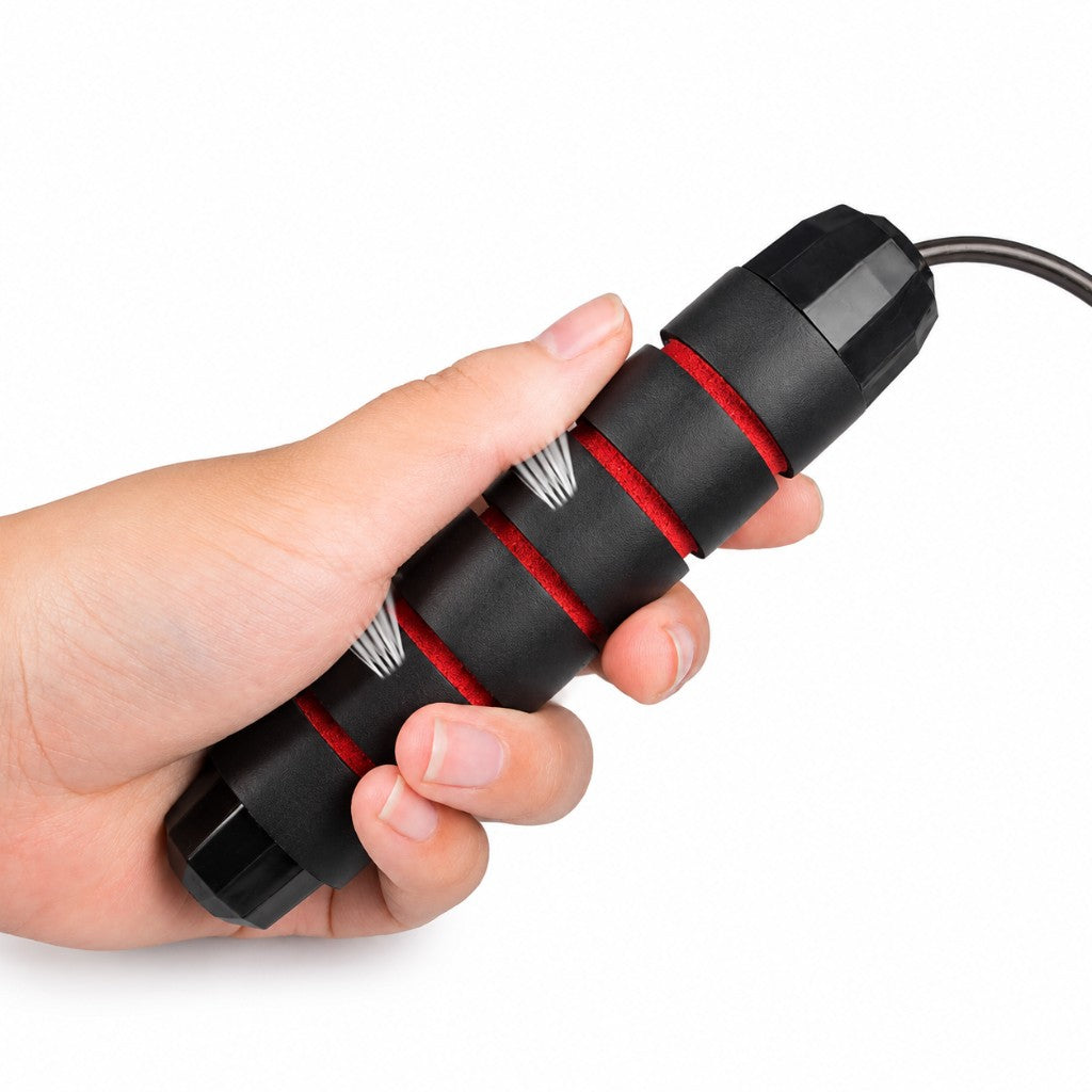 Boxystraps Speed Rope ribbed handle grip